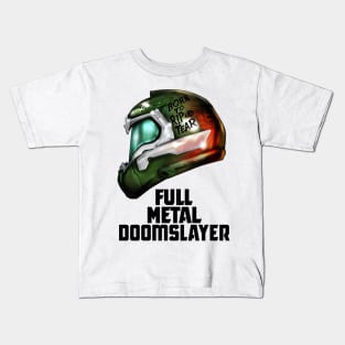 Full Metal Doomslayer v2 Kids T-Shirt